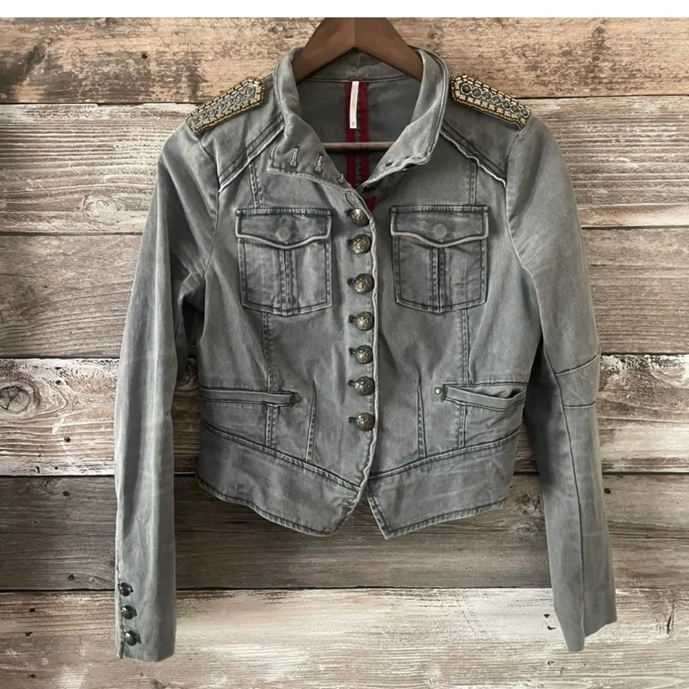 Free People Military Jacket XS - Picture 10 of 11